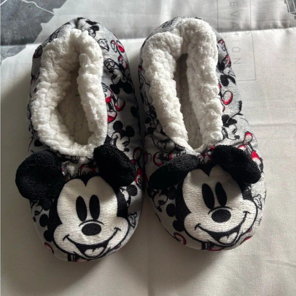 Mickey Mouse Cozy Slippers